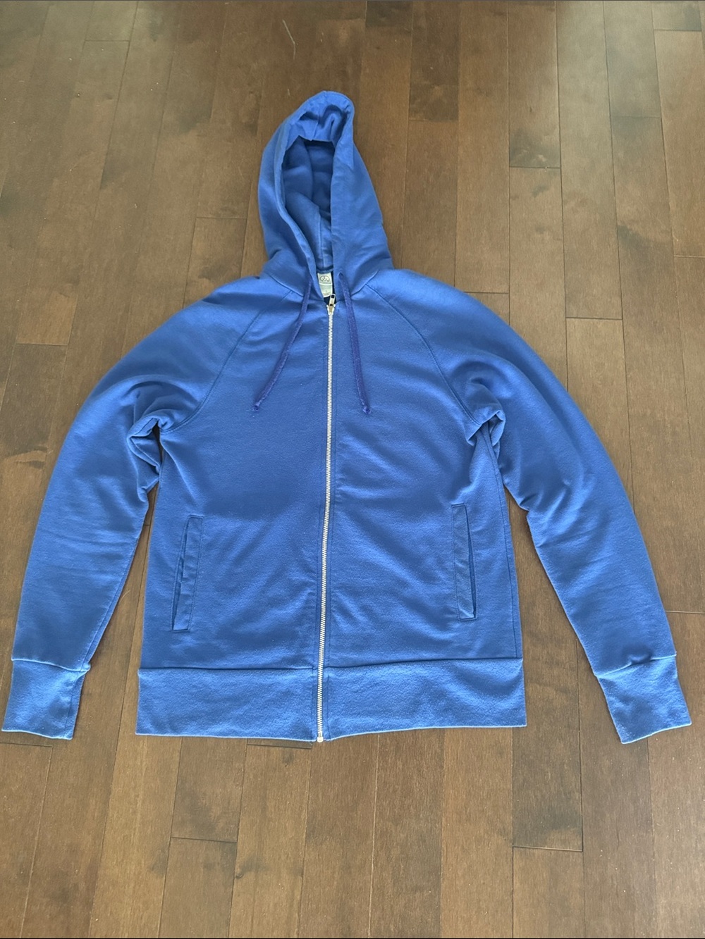 Alternative Men's Royal Blue Full-Zip Hoodie